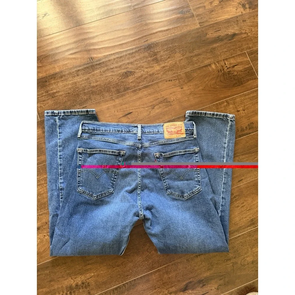 Levi's 505 Jeans Mens 36x30 Regular Fit Straight Leg Denim